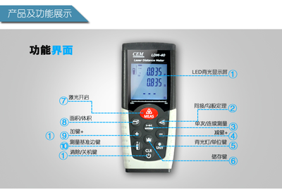 正规授权-华盛昌LDM-40 LDM-40 ldm-70