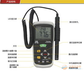 cem华盛昌dt 625温湿度测试仪